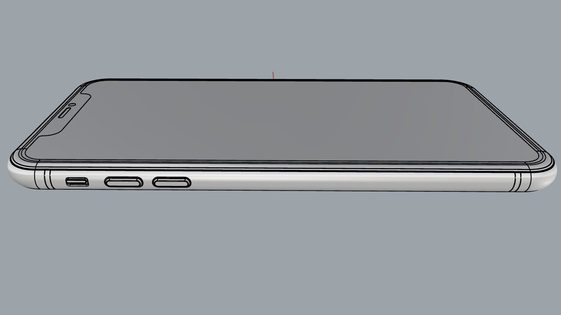 Apple iPhone 11 Pro Max Space Gray 3D model_19