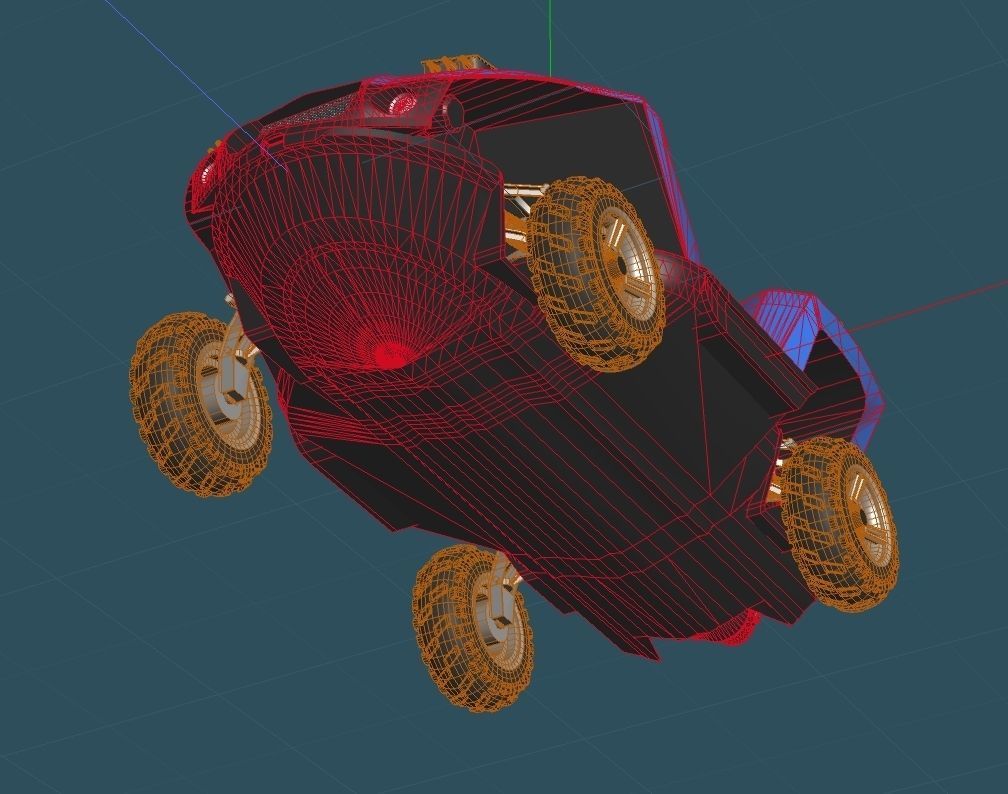 amphibian vehicle 3D model_7