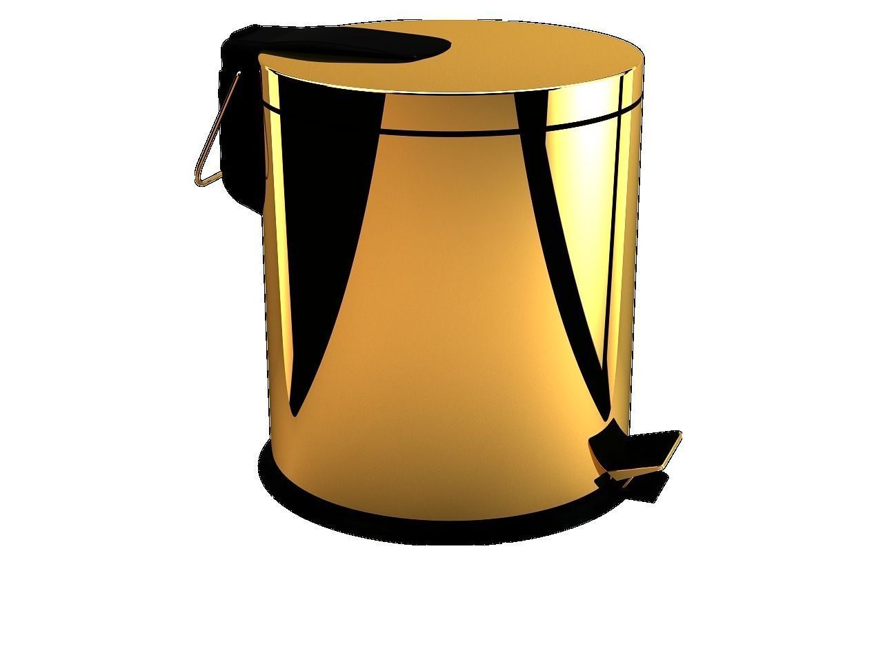 Trashcans Pedal 20lt 3D model_1