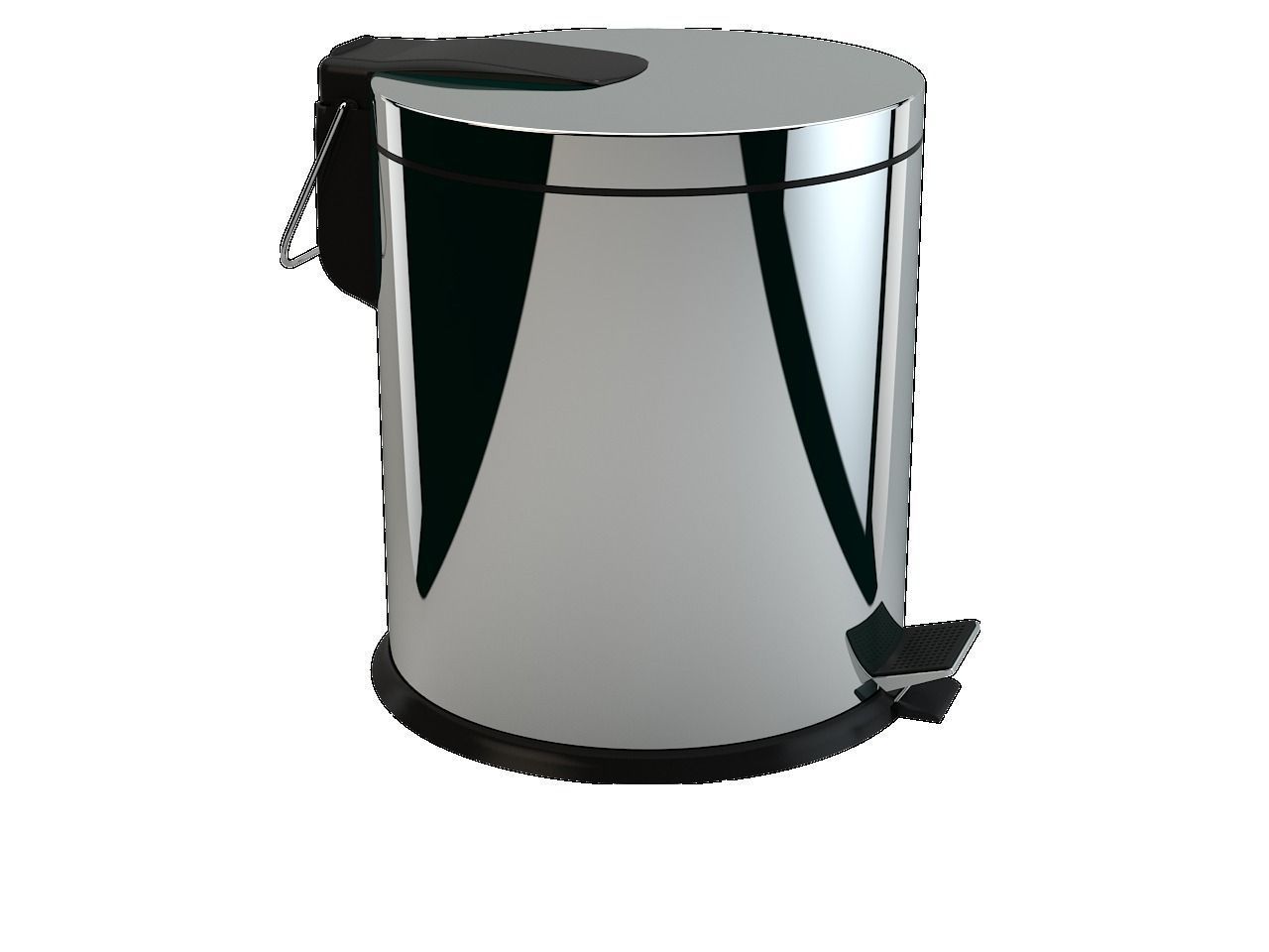 Trashcans Pedal 20lt 3D model_0