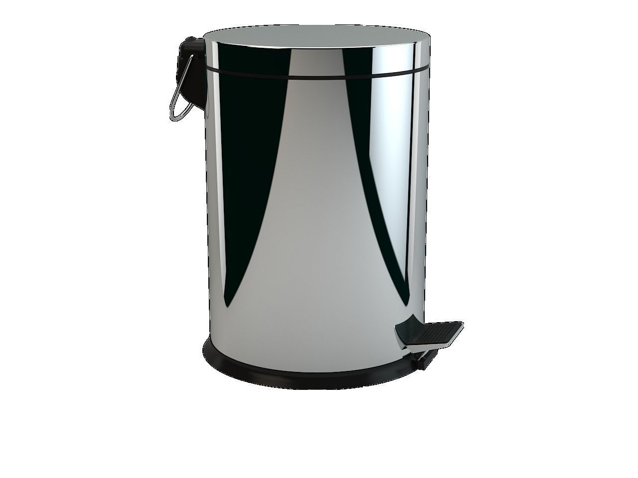 Trashcans Pedal 12lt 3D model_0