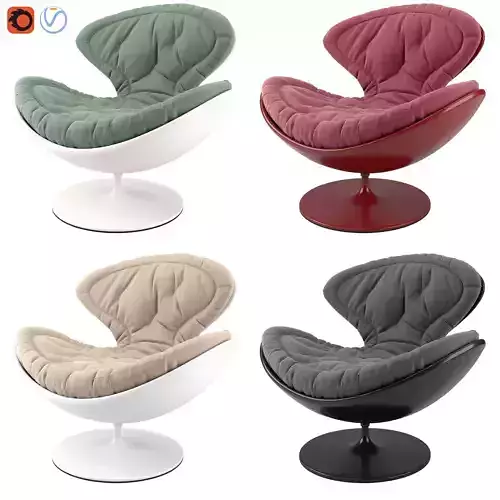 Jetson Armchair by giovanetti 3D model
