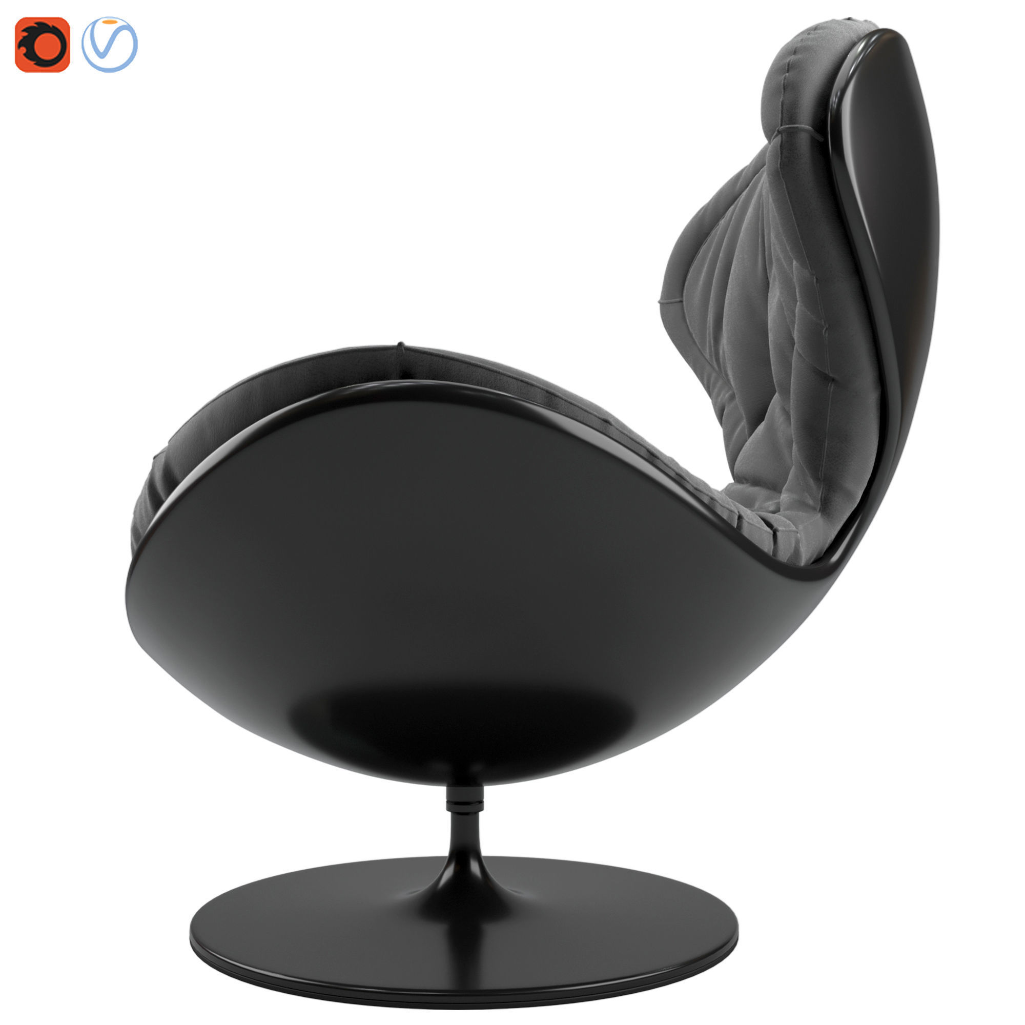 Jetson Armchair by giovanetti 3D model_8