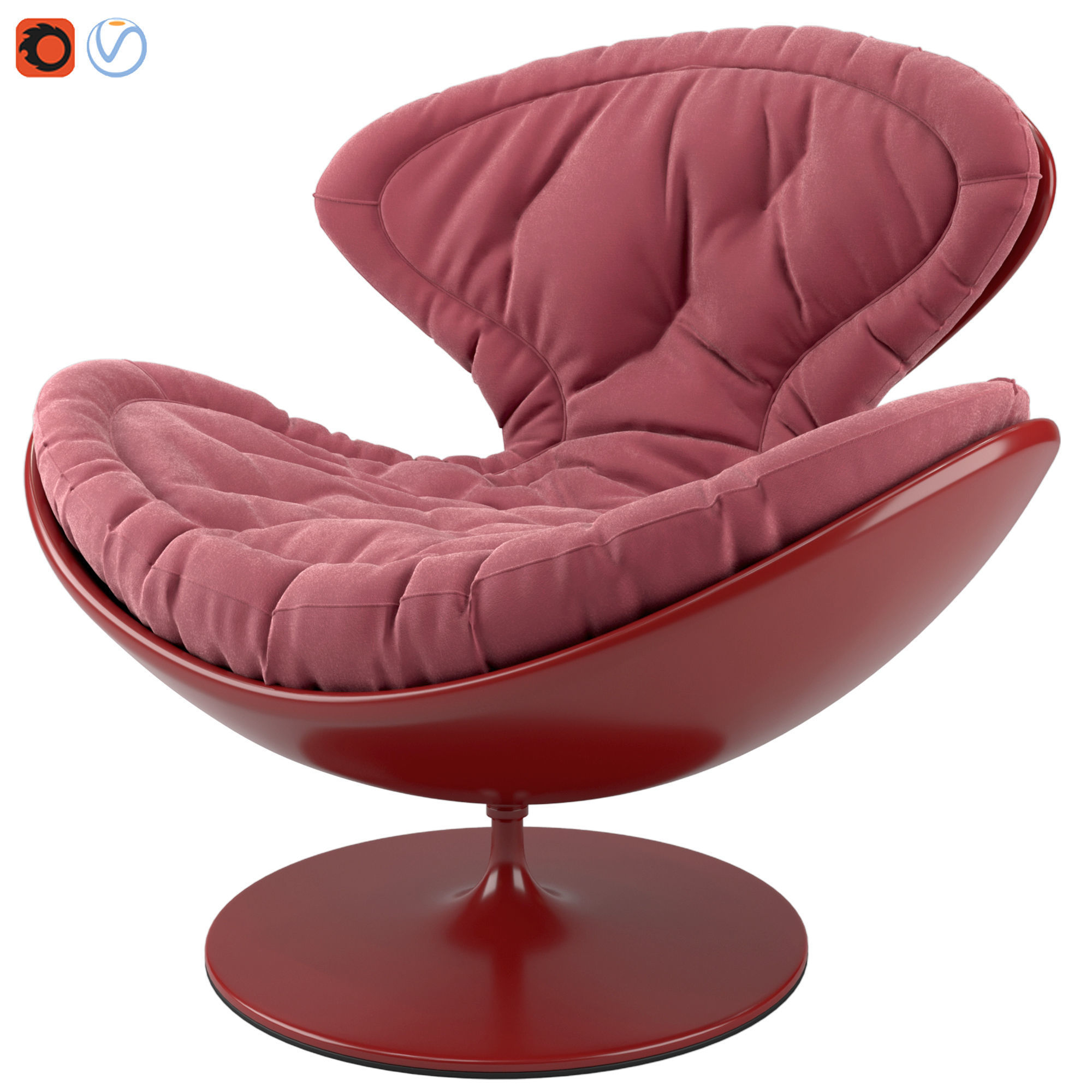 Jetson Armchair by giovanetti 3D model_5