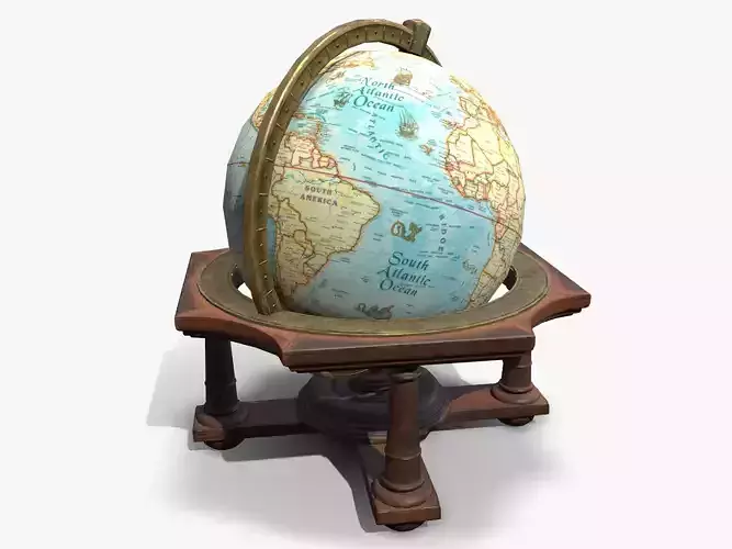 Antique Globe