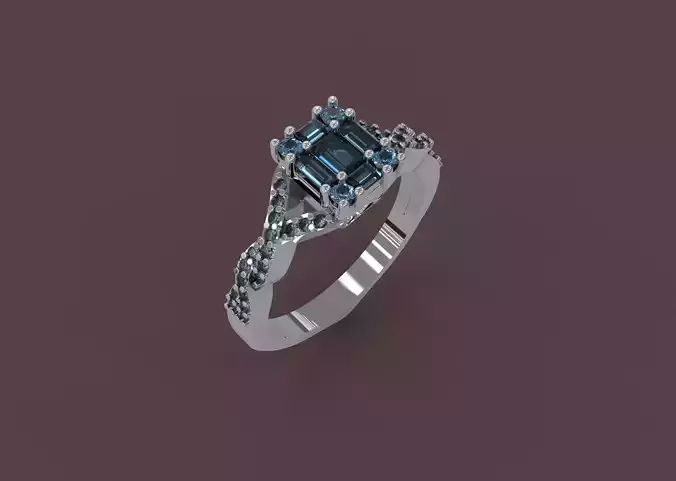 Ring With Diamonds