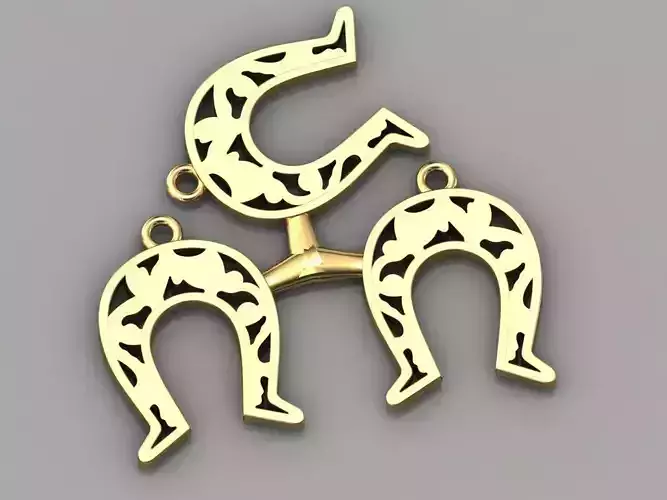 GC GOLD H116- magnet Diamond Gold necklace