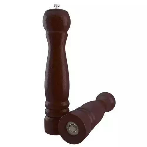 Wood Pepper Mills  3D model