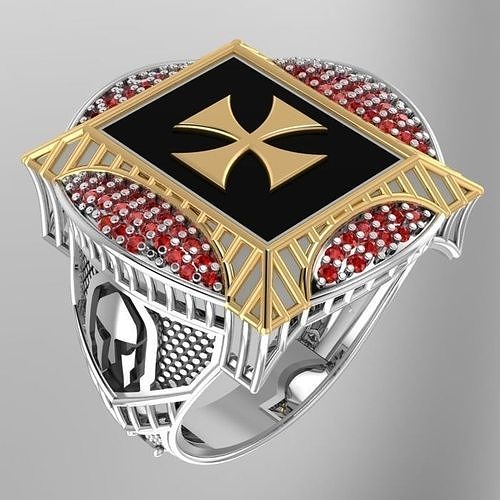 008 templar ring 3D print model
