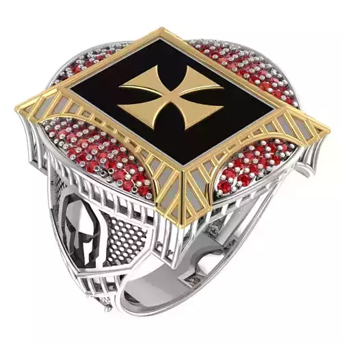 008 templar ring 3D print model