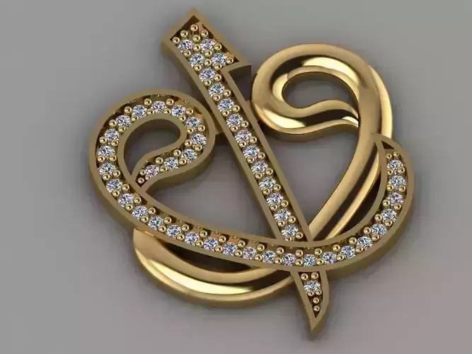 GC GOLD H135- Diamond NECKLACE