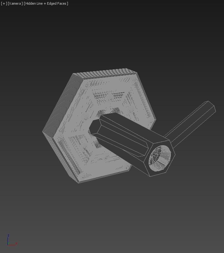 Orchid Diamond Toweling Double 3D model_2