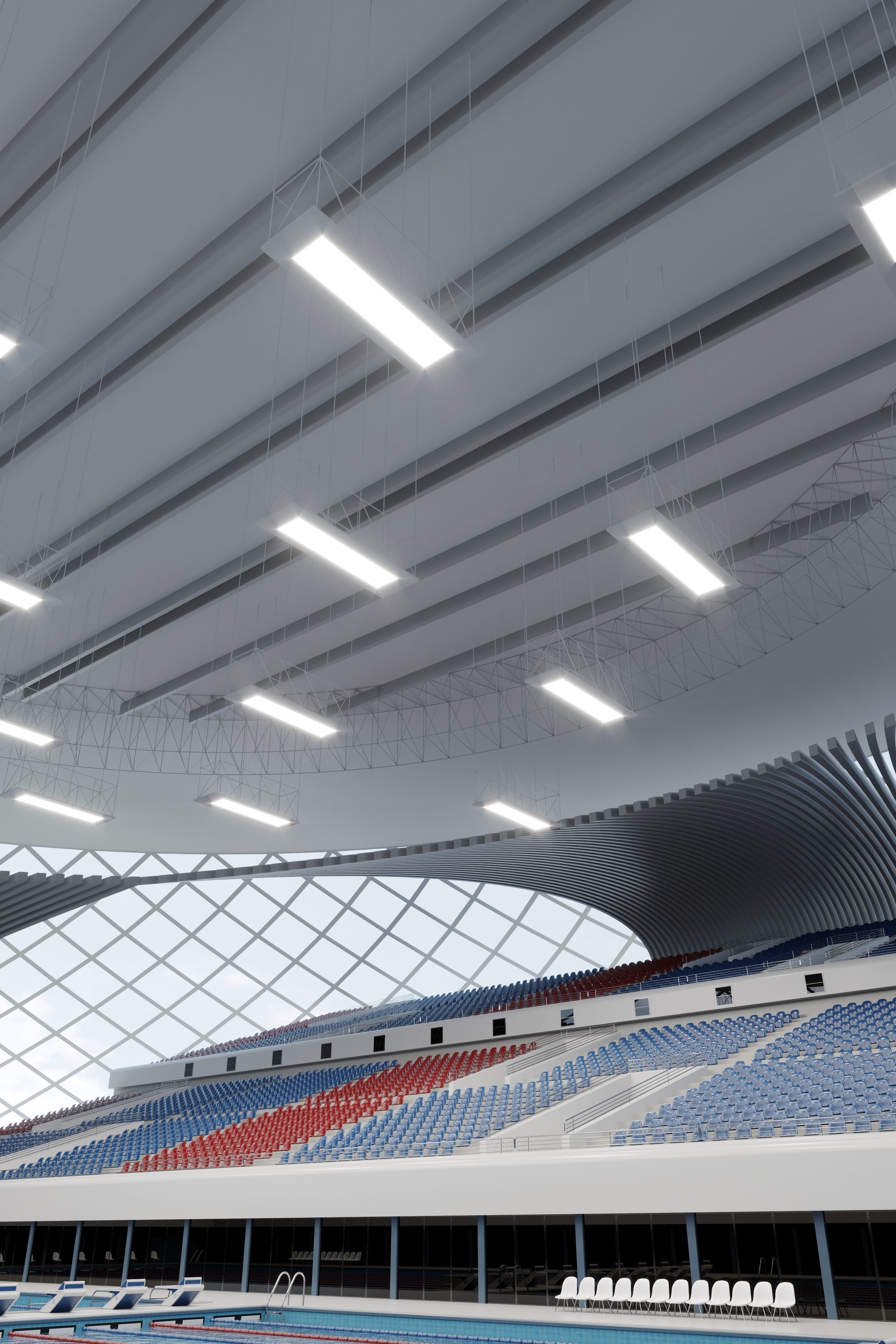 Swim Stadion 3D model_8