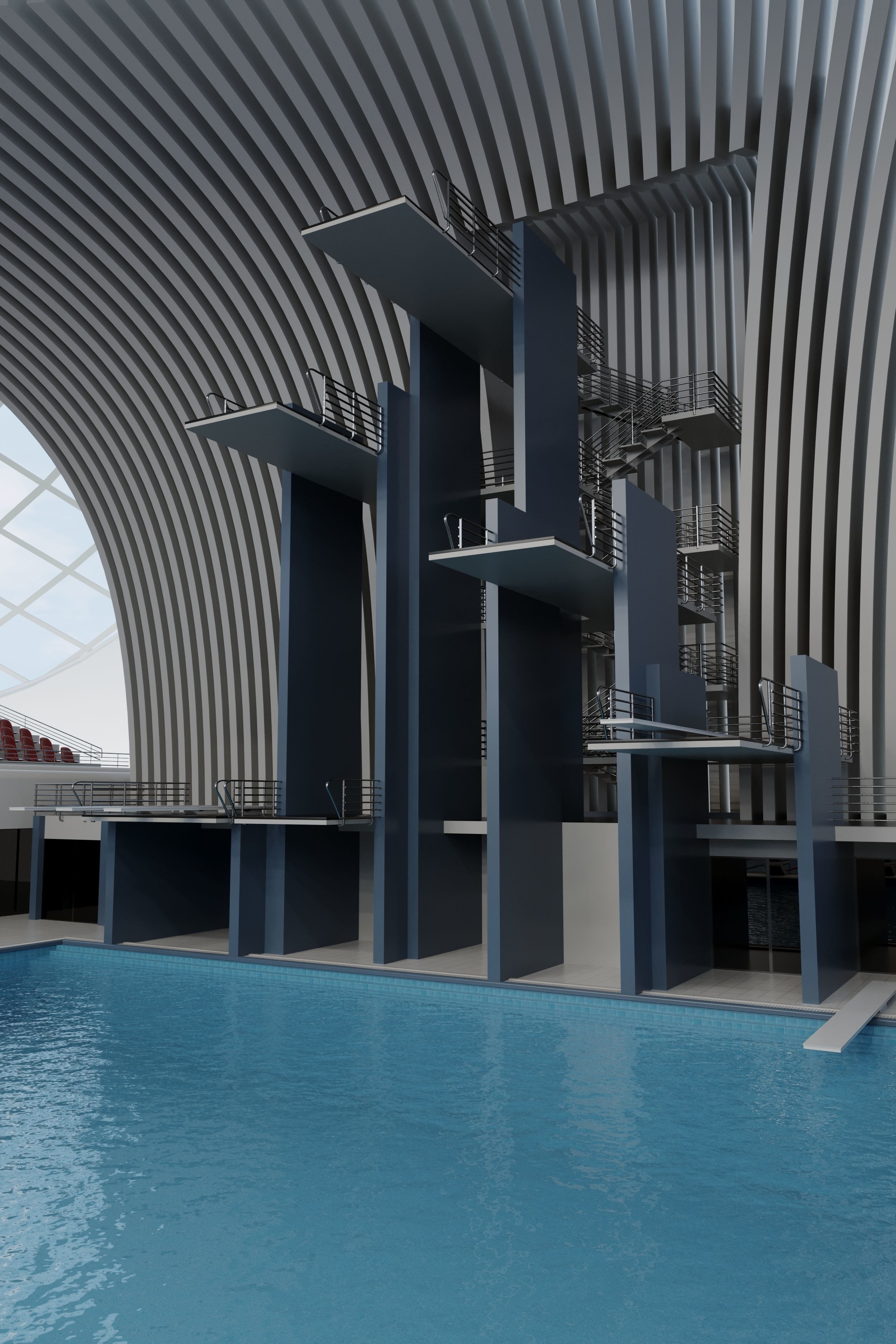 Swim Stadion 3D model_15