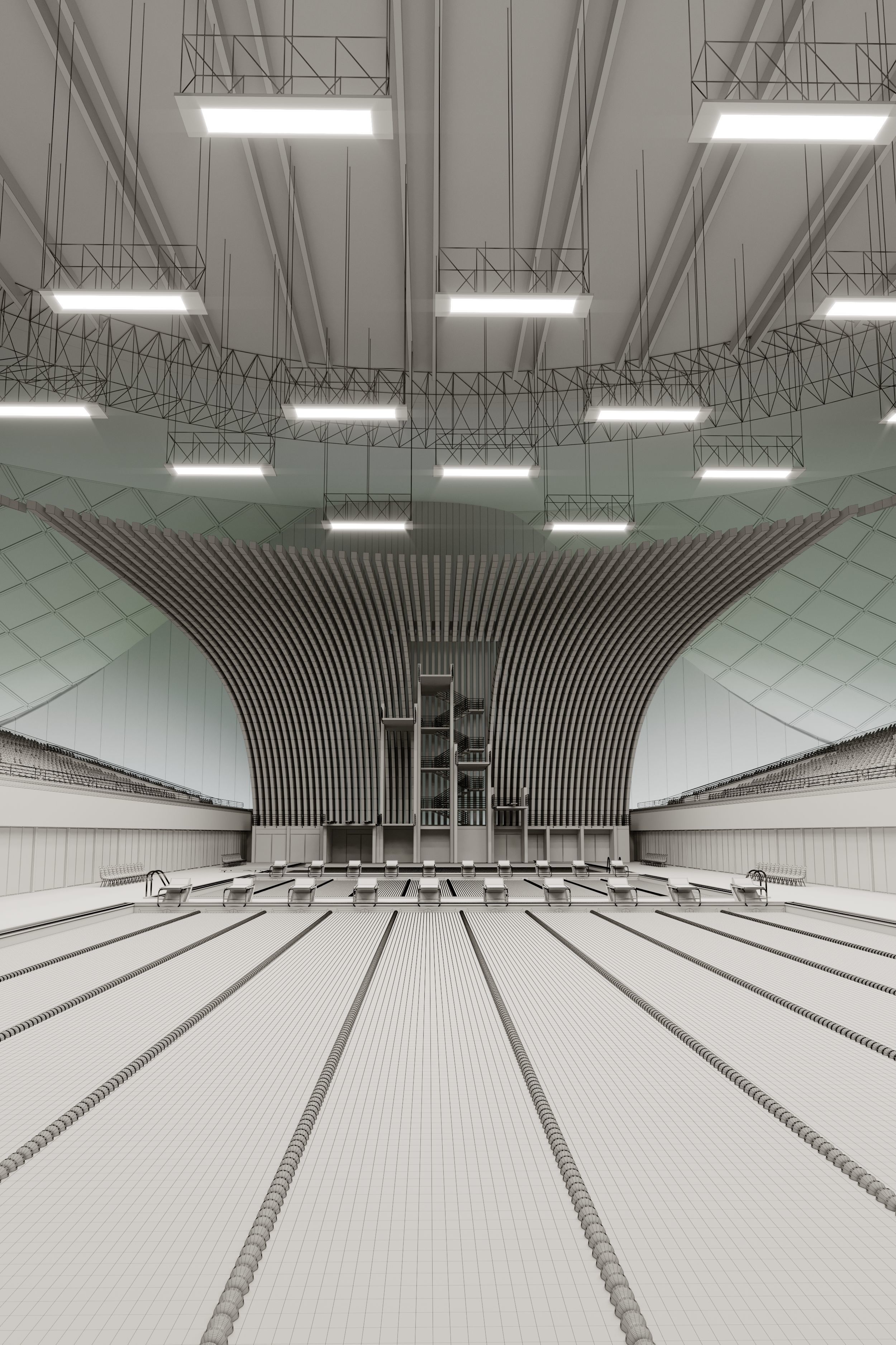 Swim Stadion 3D model_24