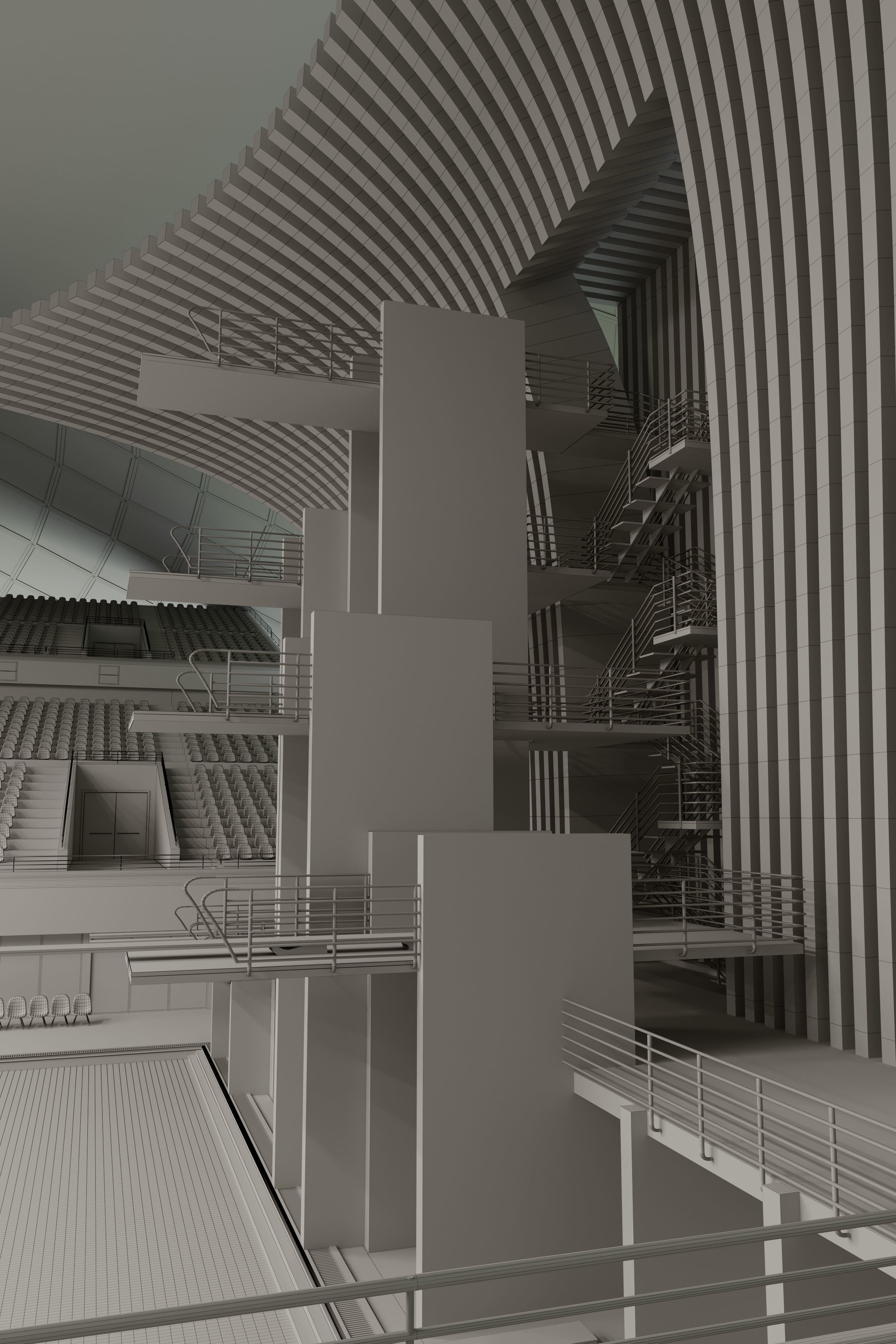 Swim Stadion 3D model_20