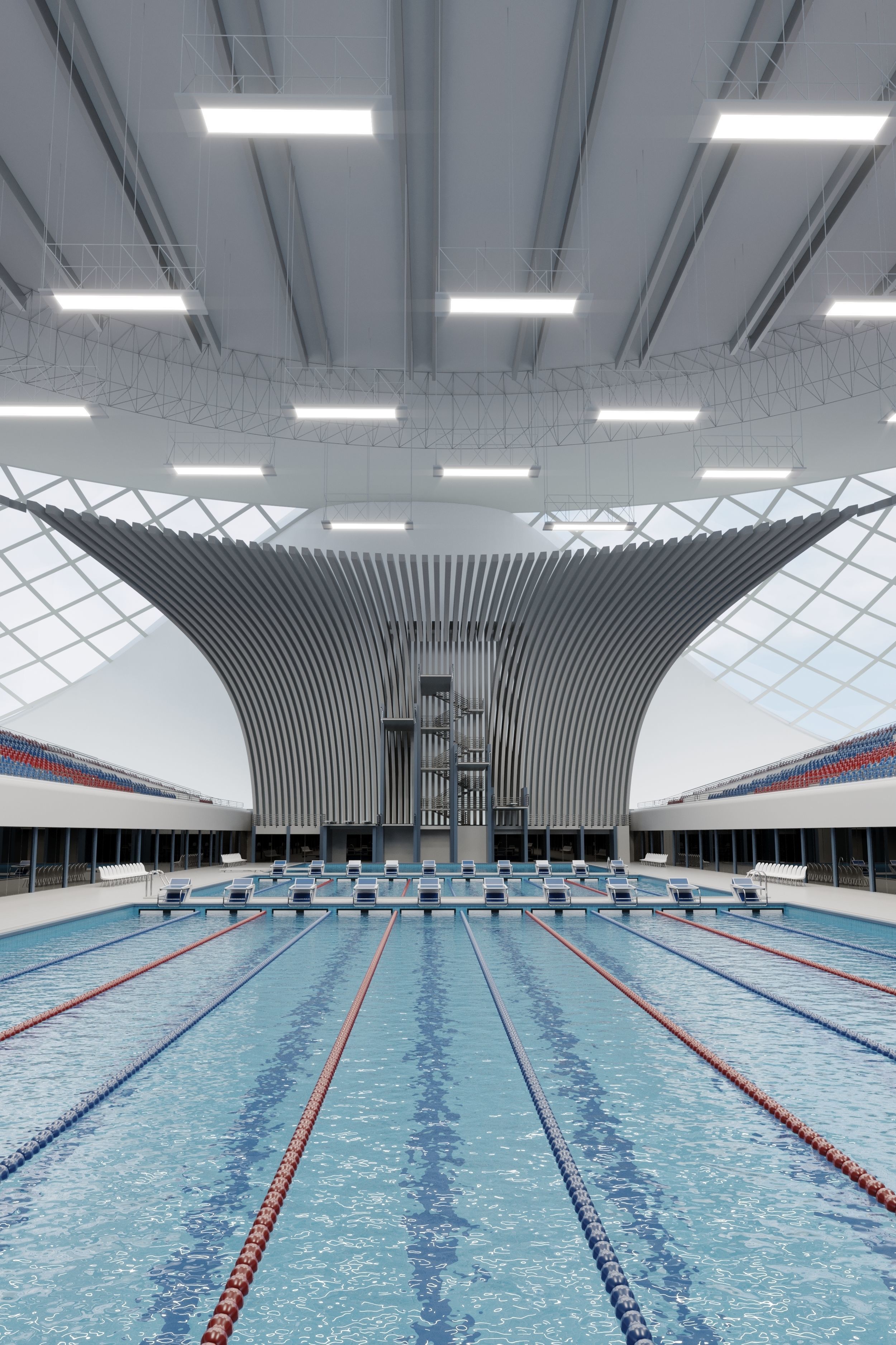 Swim Stadion 3D model_12