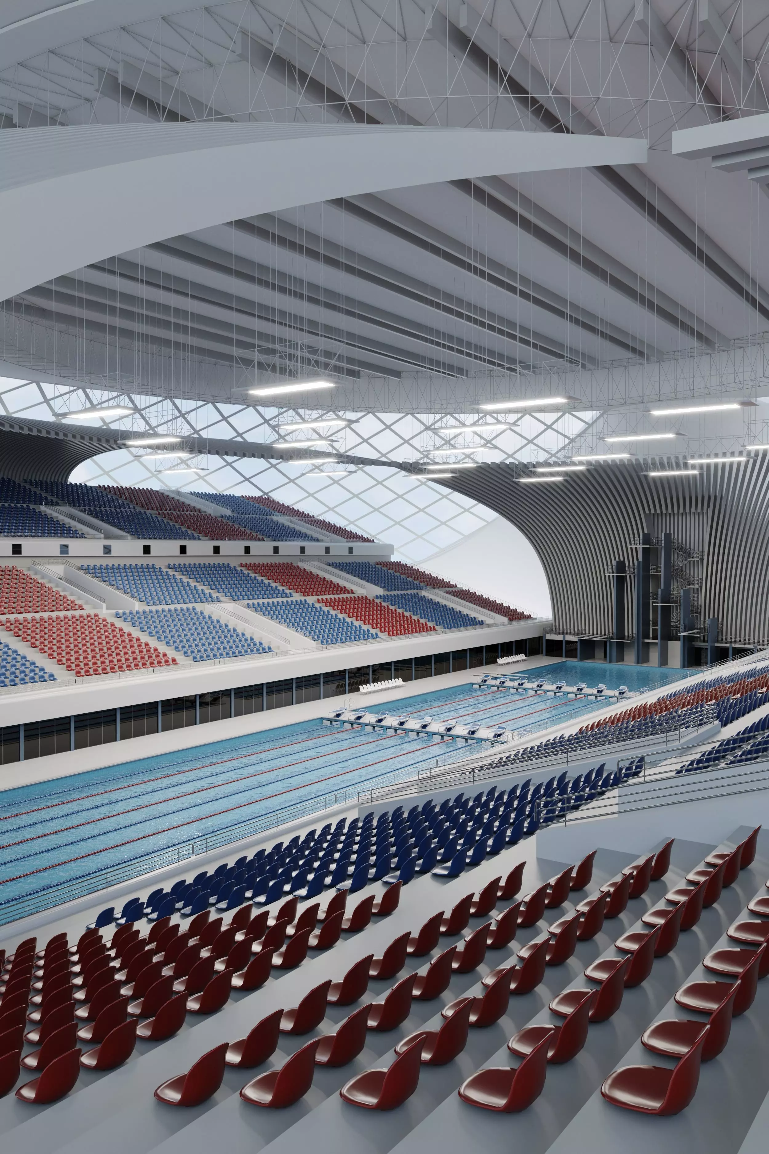 Swim Stadion 3D model_0