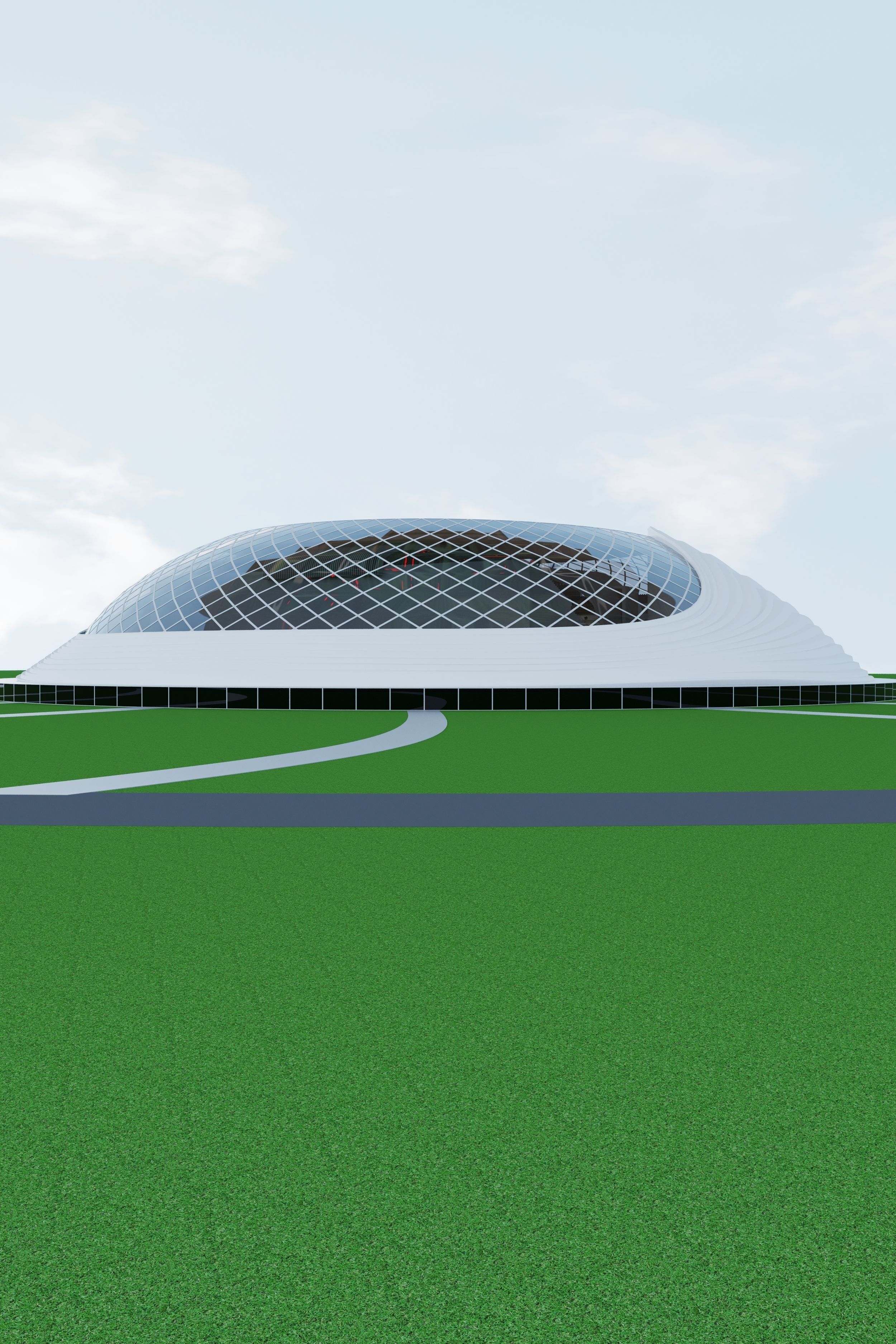 Swim Stadion 3D model_16
