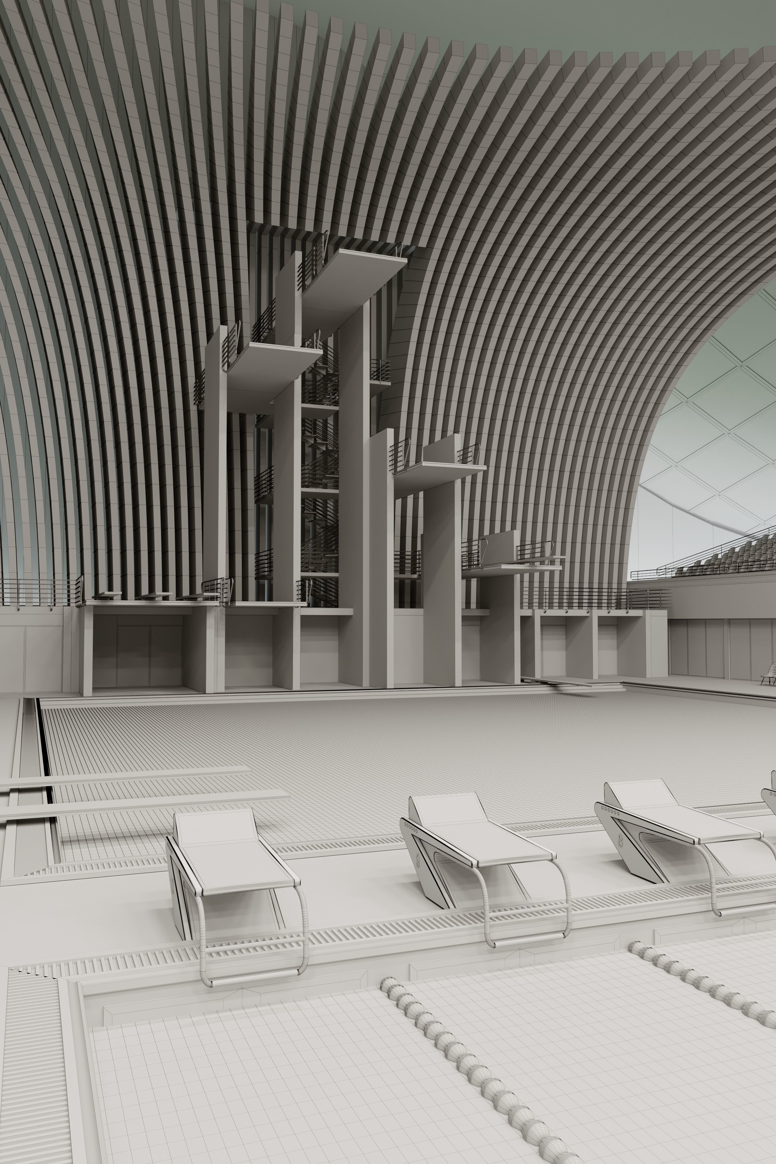 Swim Stadion 3D model_14