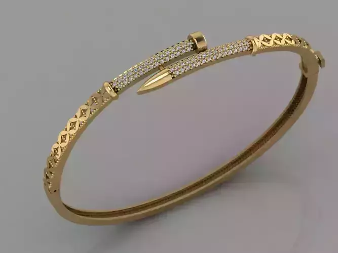 GC GOLD BRC001- Diamond BRACELET
