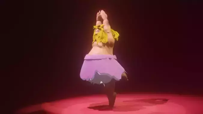 Fat star dancer