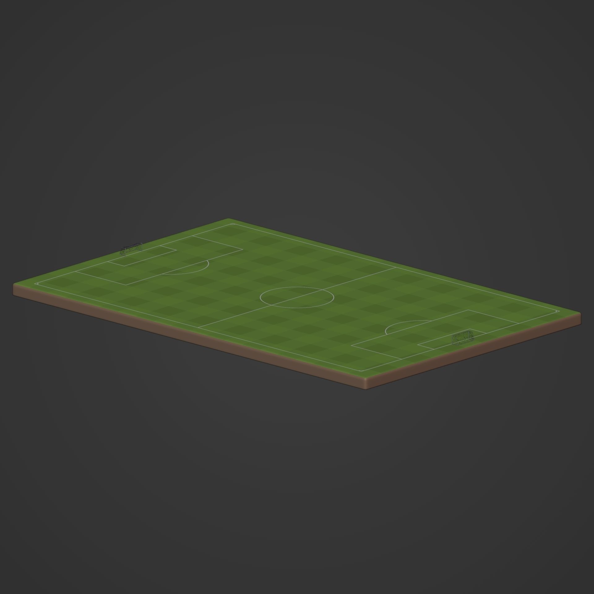 Generic Soccer Stadium 3D model_4
