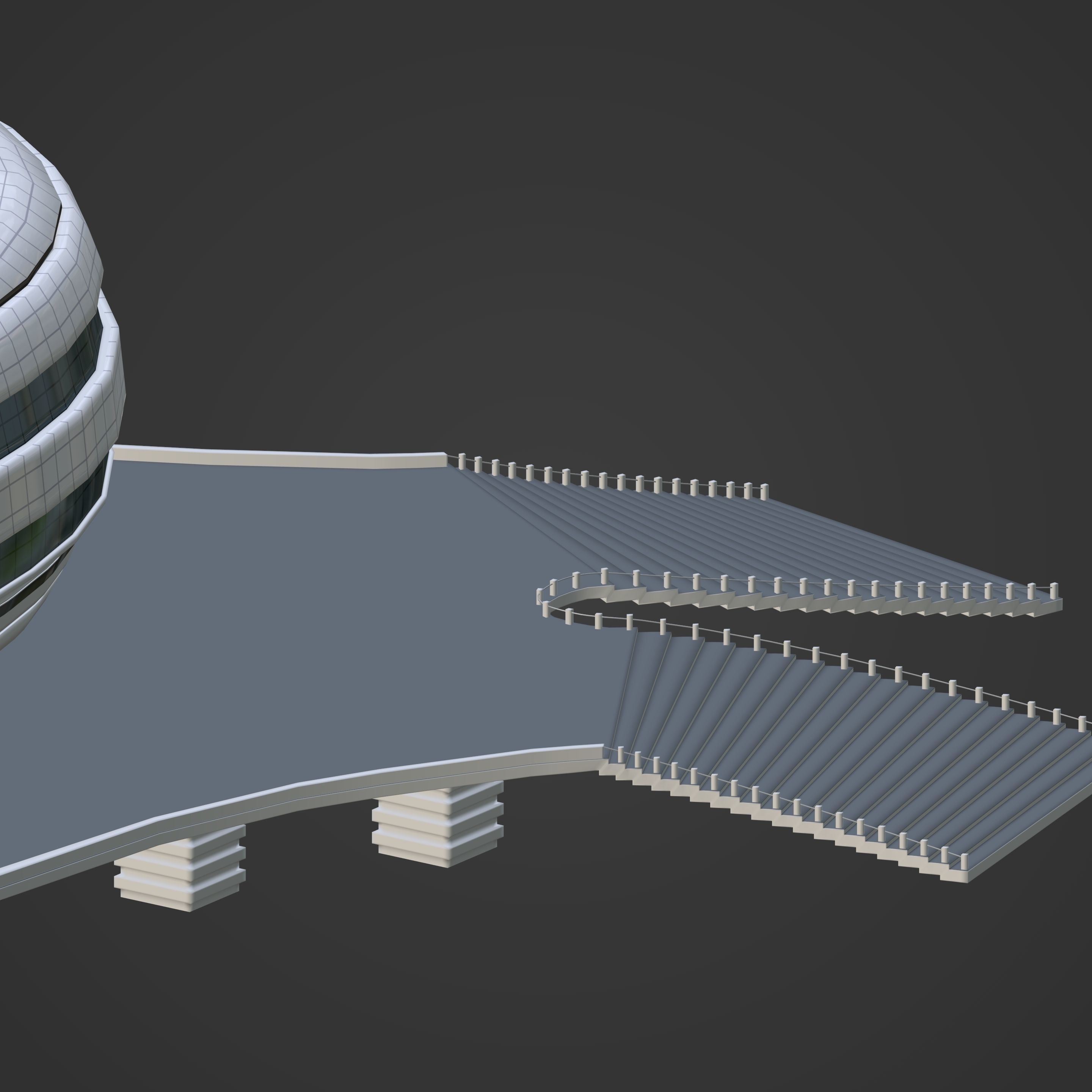 Generic Soccer Stadium 3D model_12