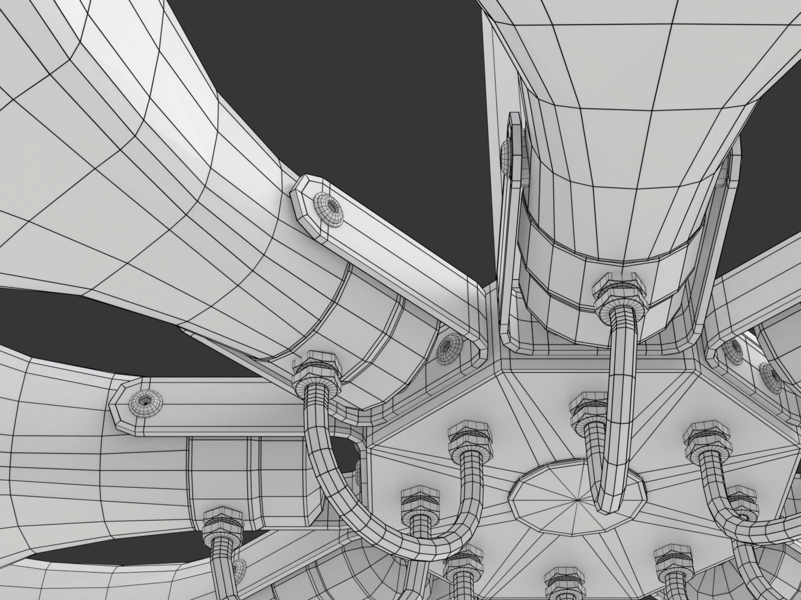 Public Address Speakers 3D model_16