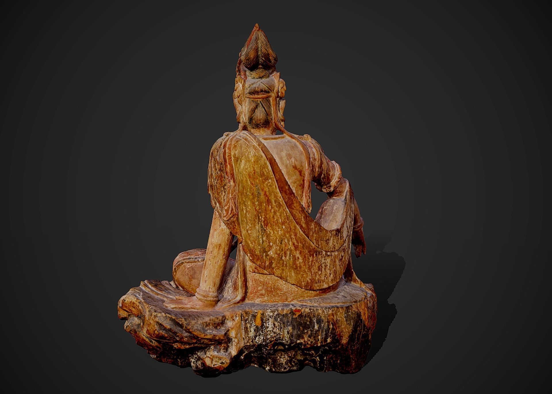 3D model Statue of Guanyin Bodhisattva in Dunhuang 3D model_6