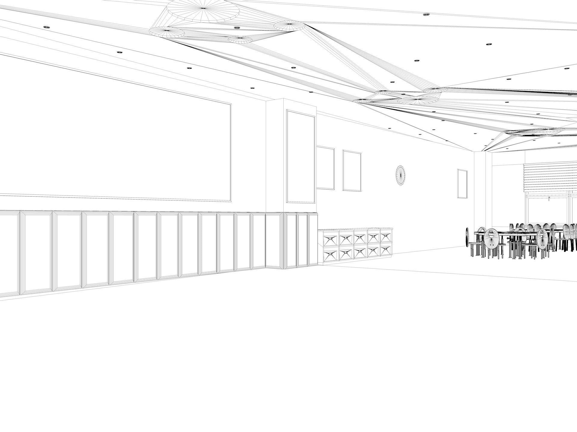 Cartoon Nursery Classroom 3D model_24