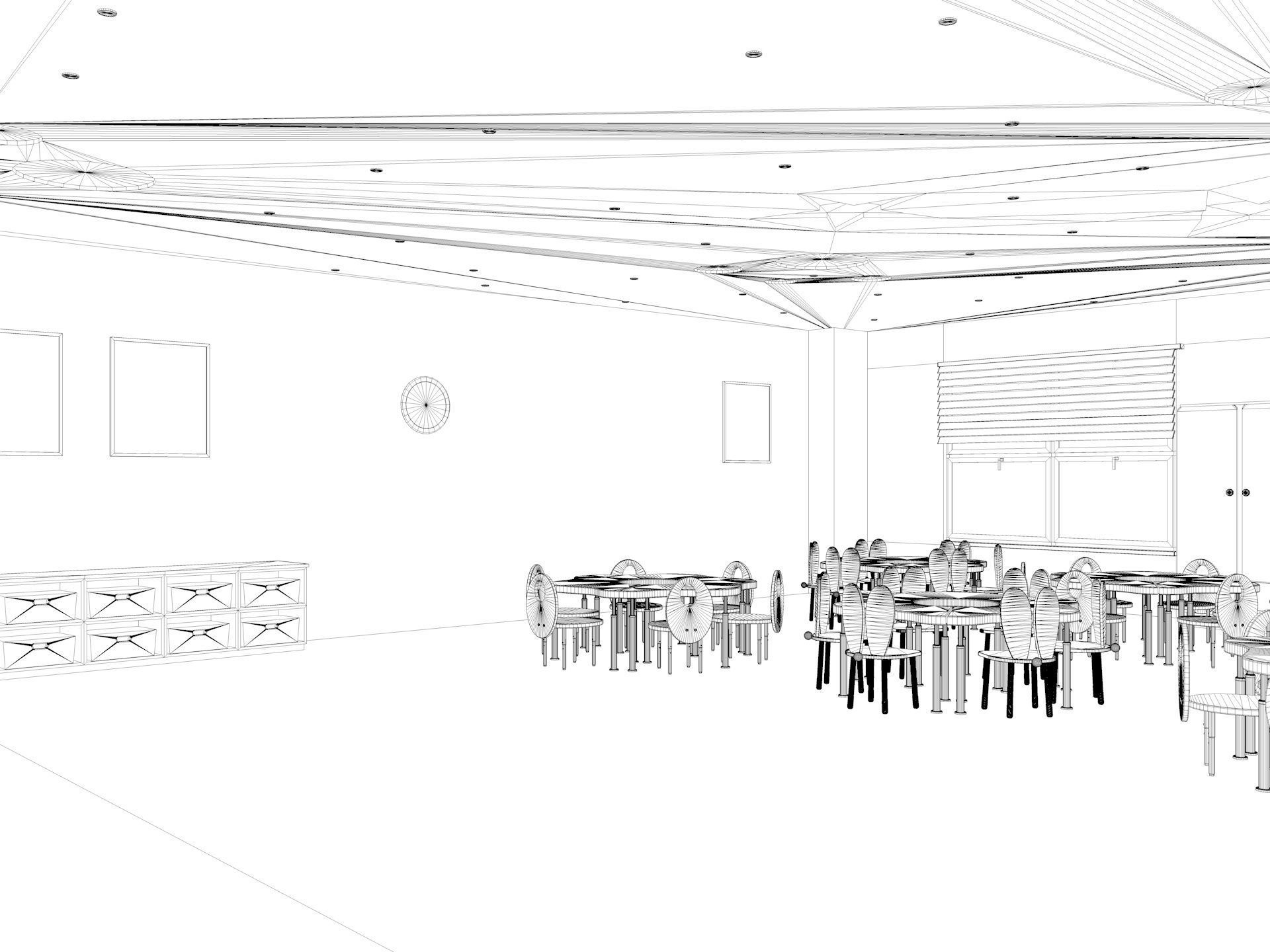 Cartoon Nursery Classroom 3D model_19