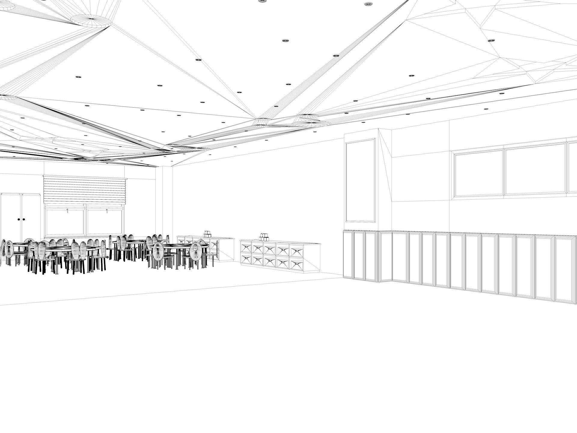 Cartoon Nursery Classroom 3D model_23