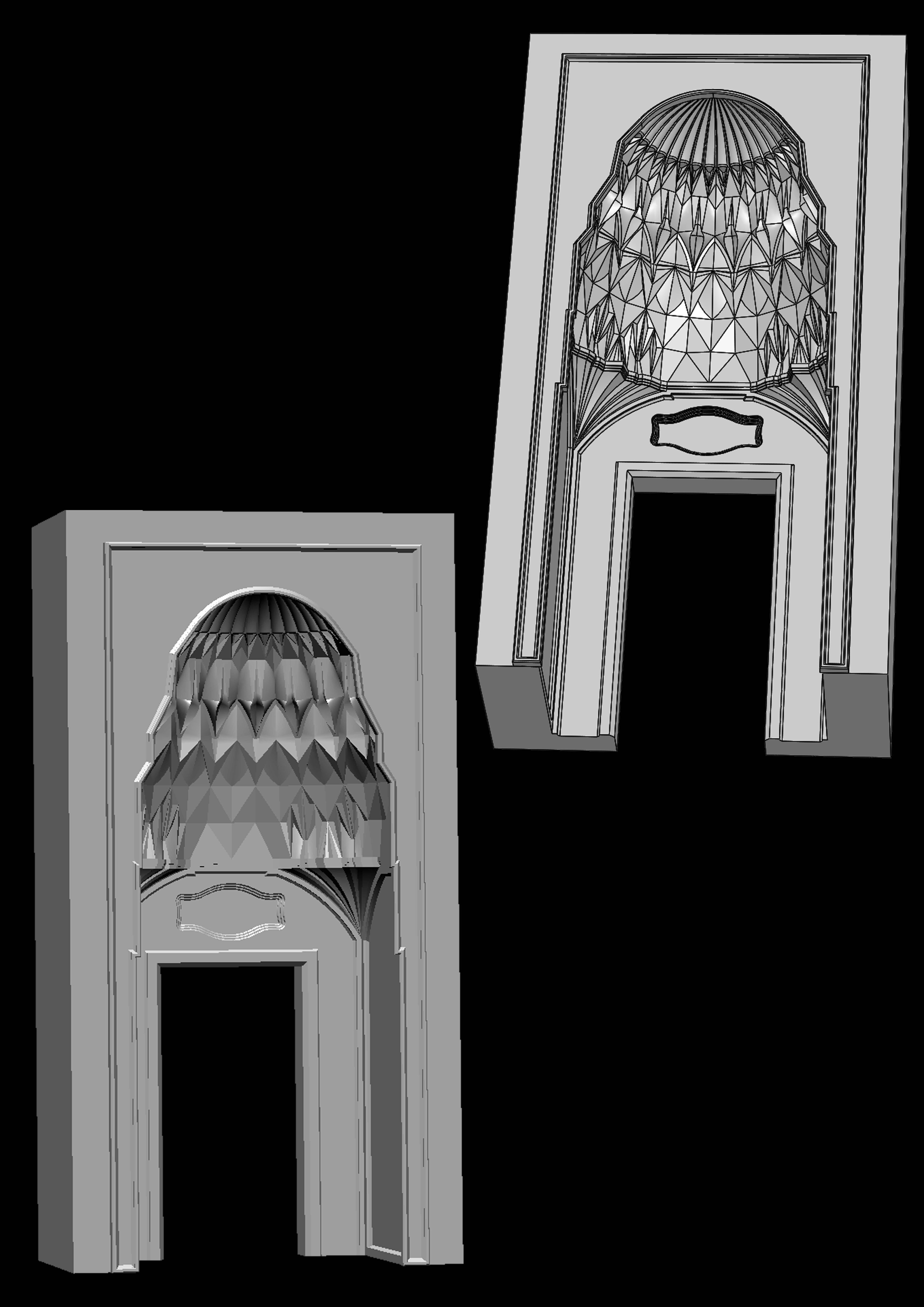 muqarnas model ver3 3D model_2