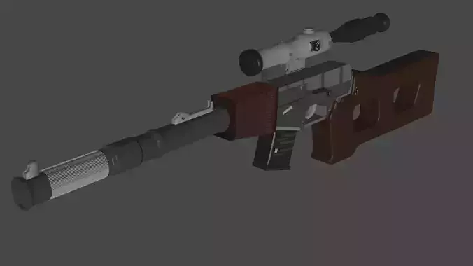 3D model of weapon