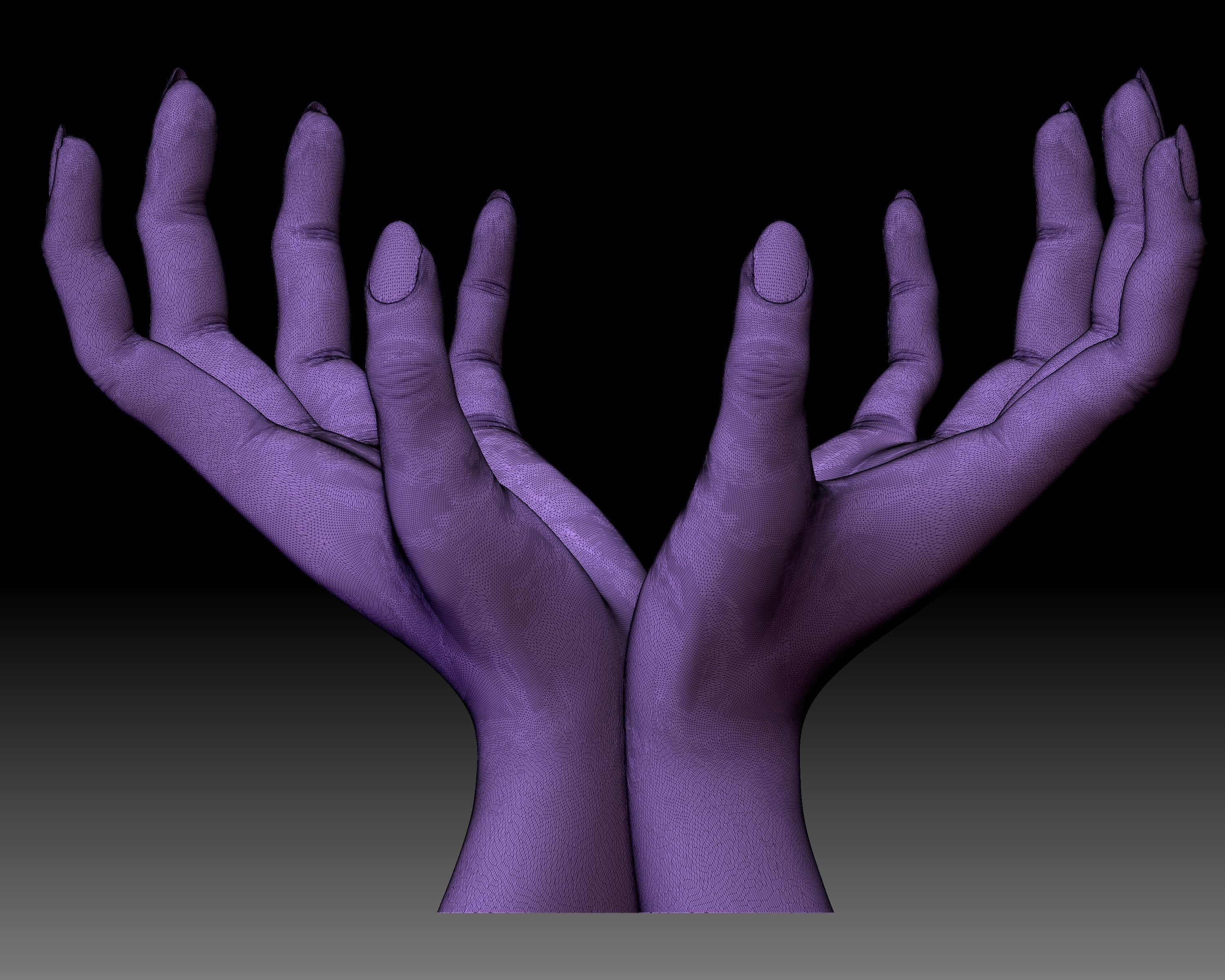 Bowl hand 3D printable gift printing idea 3D print model_5