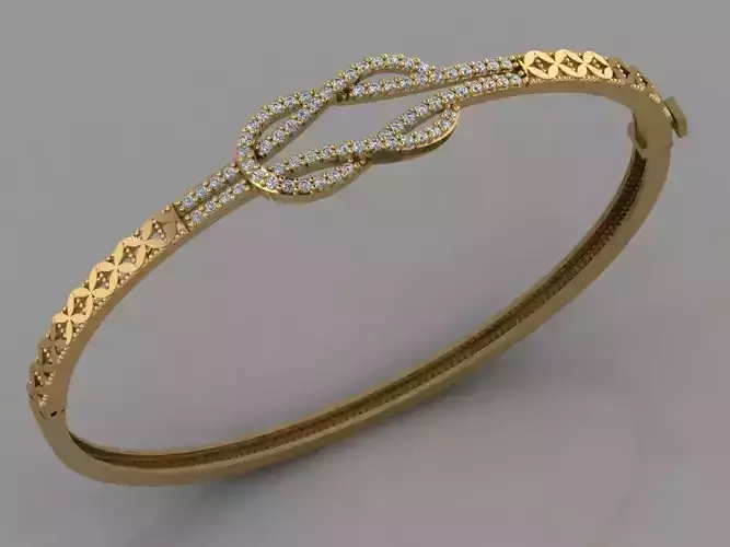 GC GOLD BRC008- Diamond BRACELET