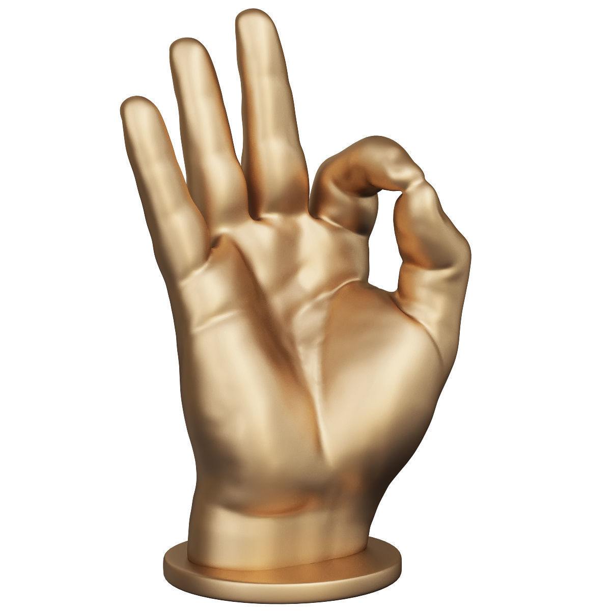 OK sculpture 3d model Low-poly 3D model_1