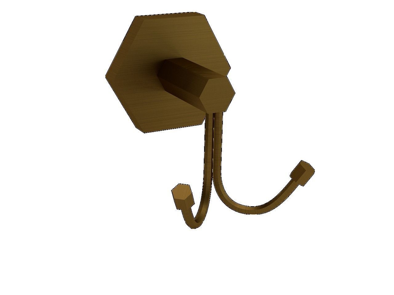 Orchid - Hanger Double 3D model_2