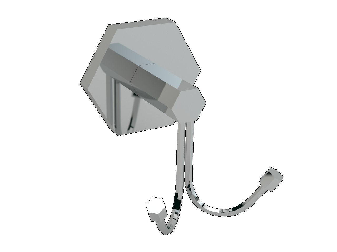 Orchid - Hanger Double 3D model_0