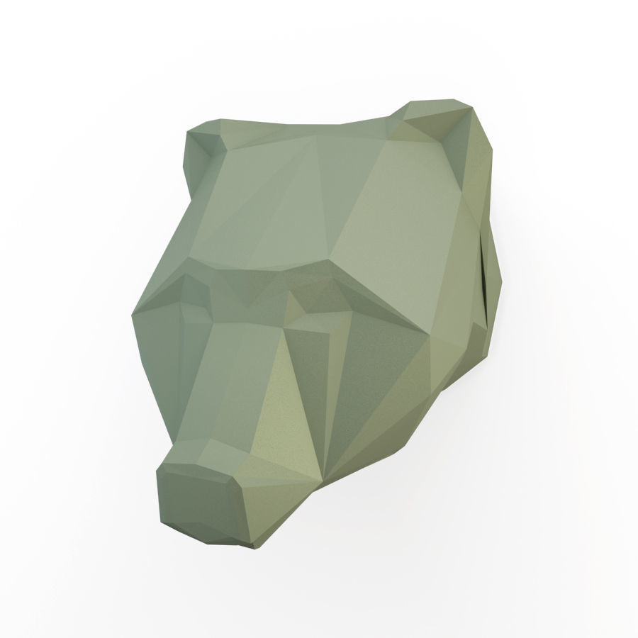 Sculpture Animals Forest 3D model_1