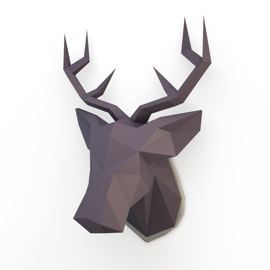 Sculpture Animals Forest 3D model_3