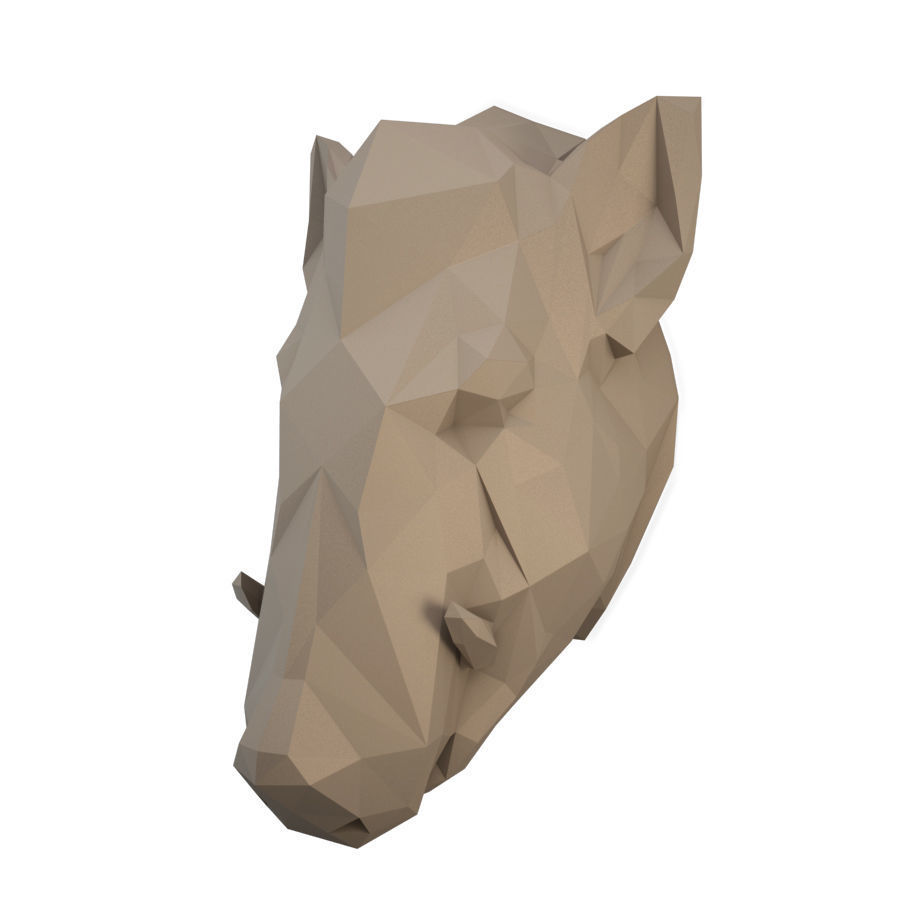Sculpture Animals Forest 3D model_6