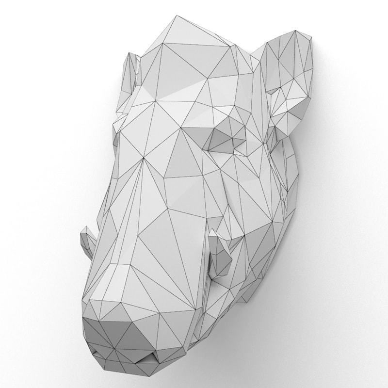 Sculpture Animals Forest 3D model_7