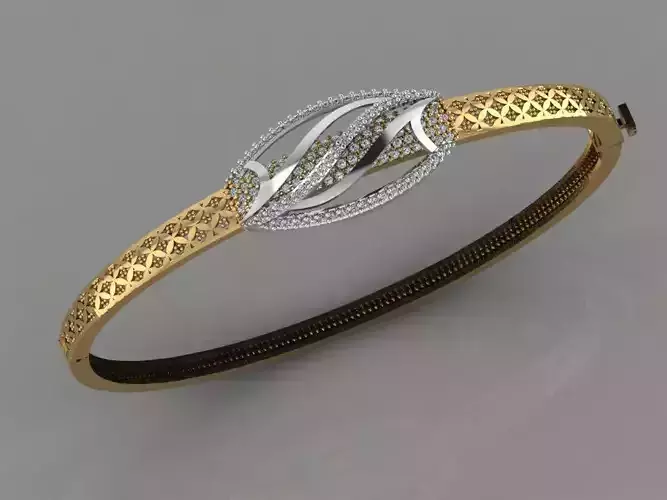 GC GOLD BRC011- Diamond BRACELET