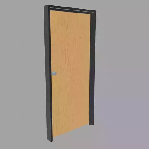 Puerta de Madera blender