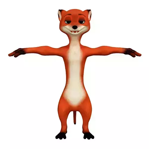 nick wild 3d model