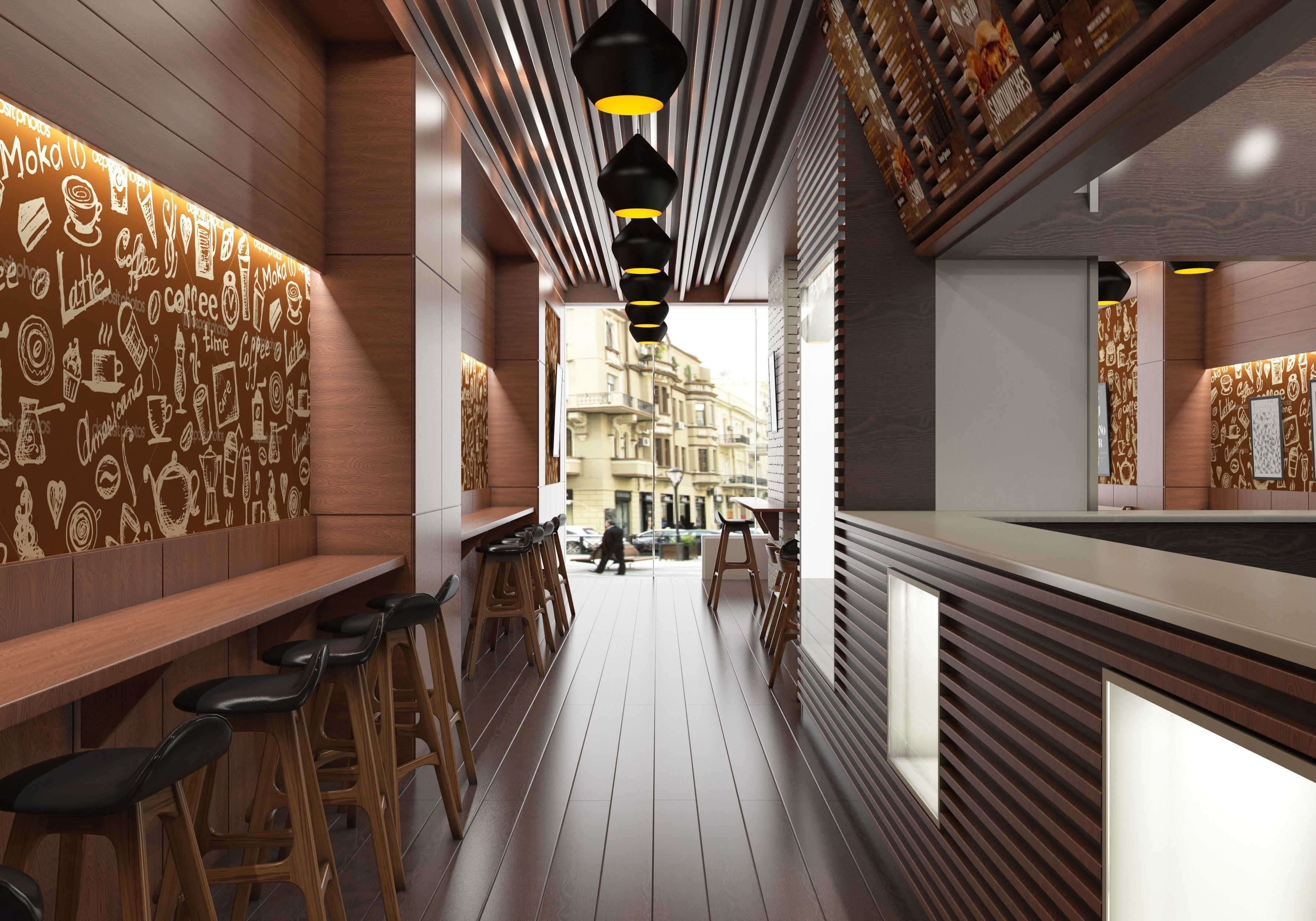 Fast food 02 3D model_1