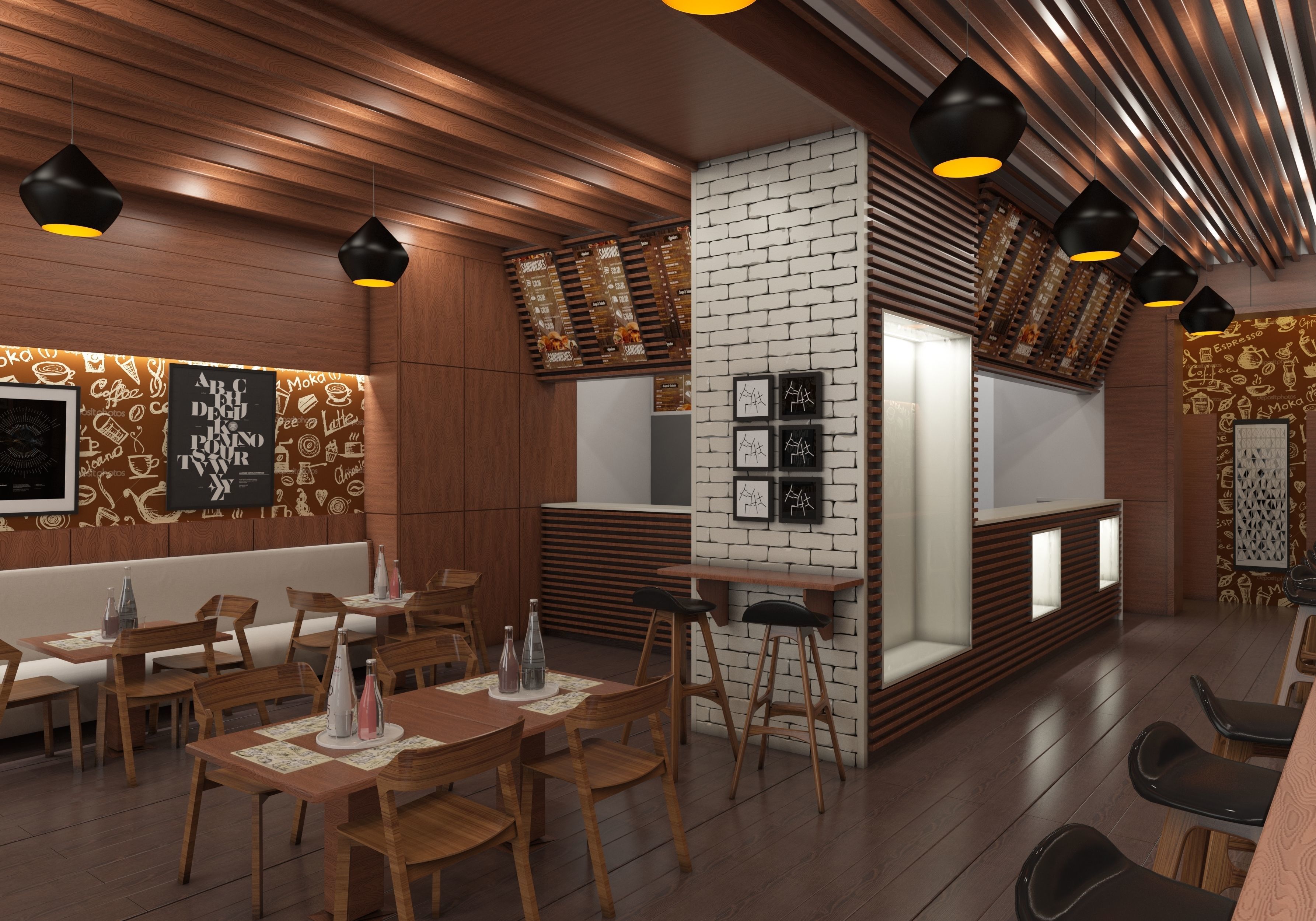 Fast food 02 3D model_3