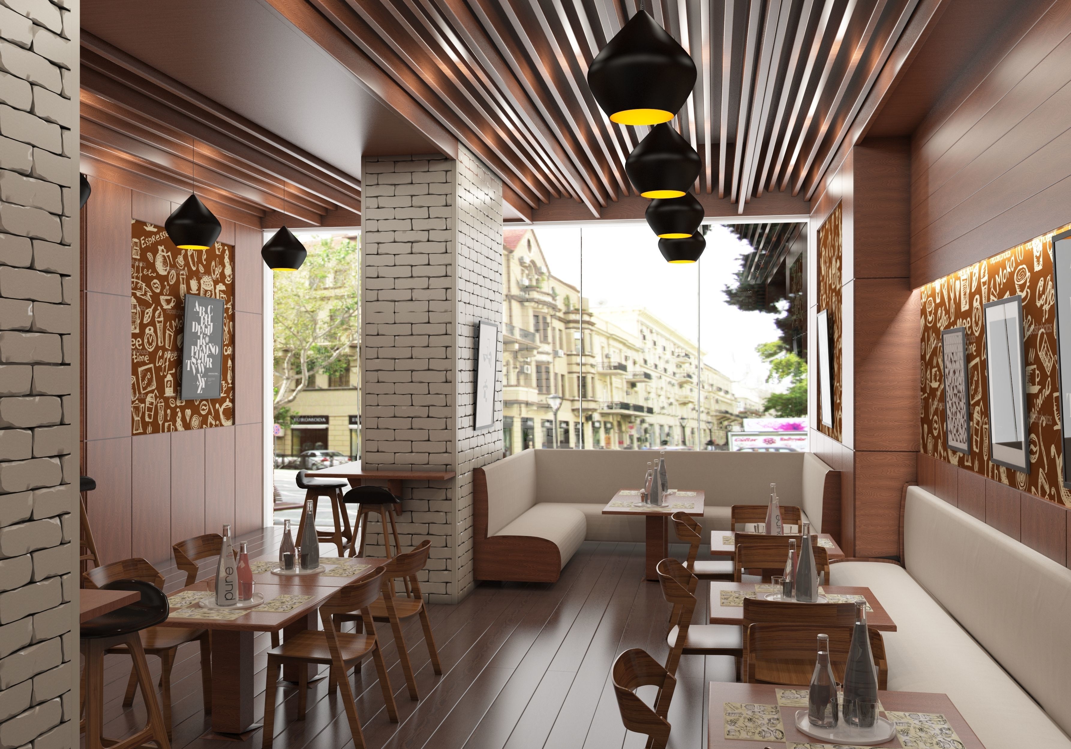 Fast food 02 3D model_2